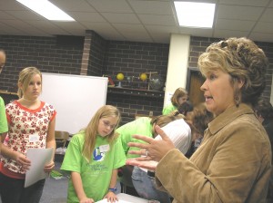 Approximately 100 women volunteer in roles from presenters in workshops, to facilitating the event.